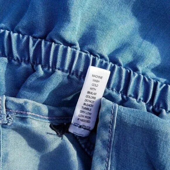 Mixed Brands Denim Skort Dress Size 6 Blue Liz Claiborne Kensie Toffee Apple - Picture 10 of 14